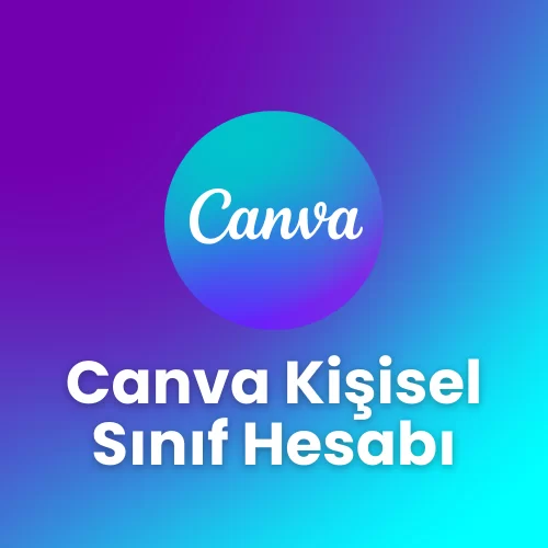  Canva Kişisel Sınıf Hesabı